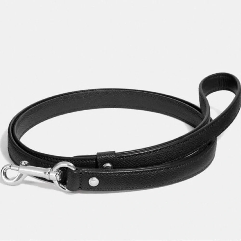 Coach Pet Collar and Leash Matching Gift Set+Box